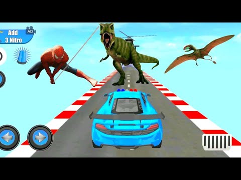 ✅Impossible Police Mega Ramp Car Games - Police Car Racing Stunts 3D - Android Gameplay#7