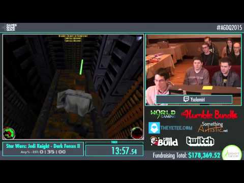 Star Wars: Jedi Knight - Dark Forces II by ysalamiri in 29:31 - AGDQ2015 - Part 30