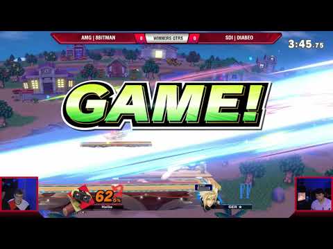 VS Weekly 7/25/19 - Winners Qtrs - AMG | 8BitMan (ROB) vs SDi | Diabeo (Cloud) - SSBU