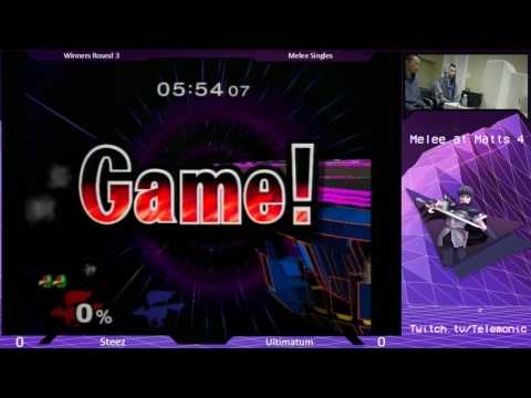 Melee at Matt's | Melee Singles: Steez vs Ultimatum