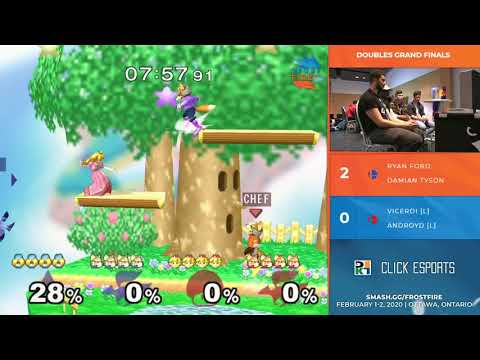 Damian Tyson & Ryan Ford vs Viceroi & Androyd — Doubles Losers Final — Frostfire 2020