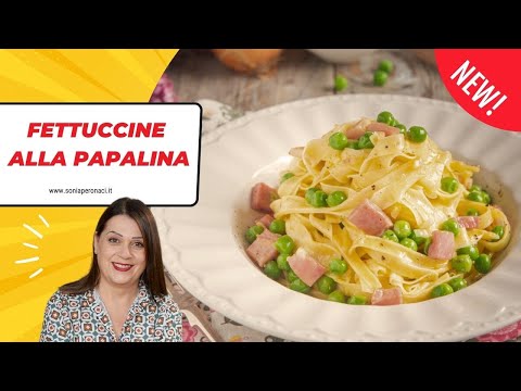 Fettuccine alla papalina: ricetta originale con pasta fatta in casa!