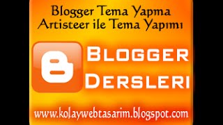Programla Blogger Tema Yapma  - Duration: 41:24