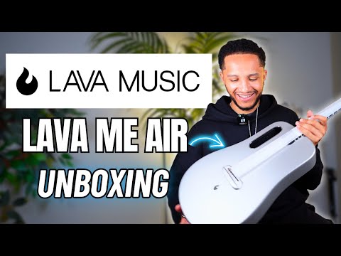 Is this the future of Acoustic Guitars? LAVA ME Air Guitar Unboxing!