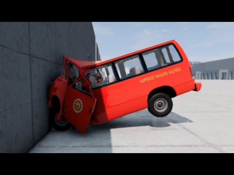 Realistis Test Tabrak Mobil - BeamNG Drive