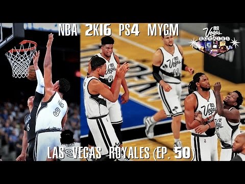 NBA 2K16 PS4 Las Vegas MYGM - FARIED CLUTCH THREE POINTER!!! (EP.50)