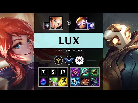 Lux Support vs Blitzcrank - KR Diamond Patch 14.24