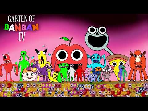 Garten of Banban 4 Coloring Pages Third Trailer   ALL BOSSES + ENDING#68