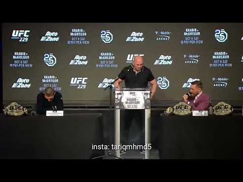 khabib VS Conor McGregor!! Nutshell. Behind match story edit 🌠