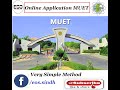 MUET Online Admission 2020 | Mehran University of Engineering & Technology | ESO-Sindh