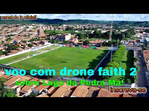 voo com drone faith 2 sobre Lago da Pedra Ma!!