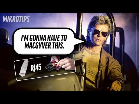 RJ45 console port 101: preparing the serial cable