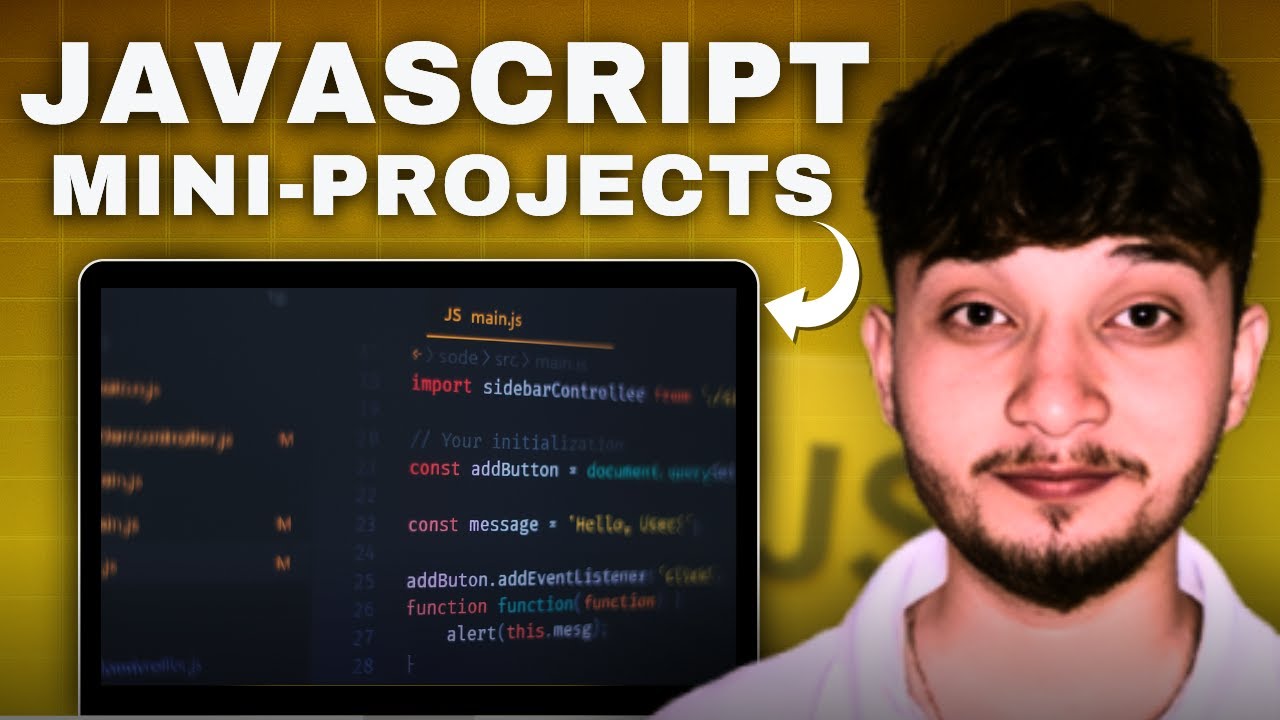 5 Mini JavaScript Projects for Beginners | Master JavaScript from Scratch
