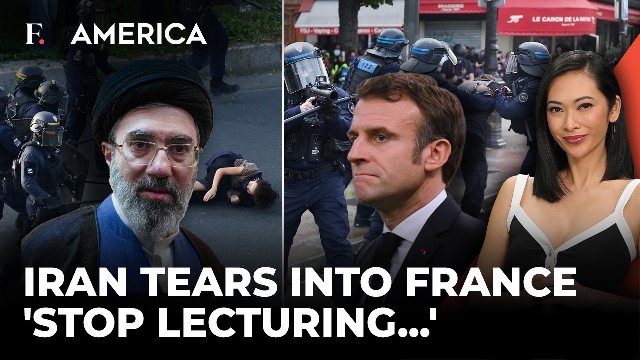 Stop Lecturing...': Iran Slams Macron As France Student Protests Rage | Firstpost America