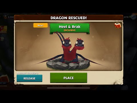 Rise of Berk ep.42 heel and bark and dread fall toothless