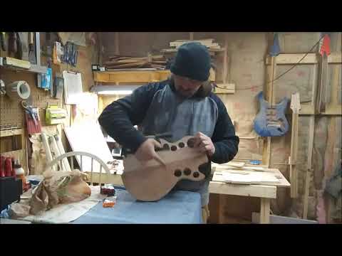 How to make bar clamps for gluing a guitar top