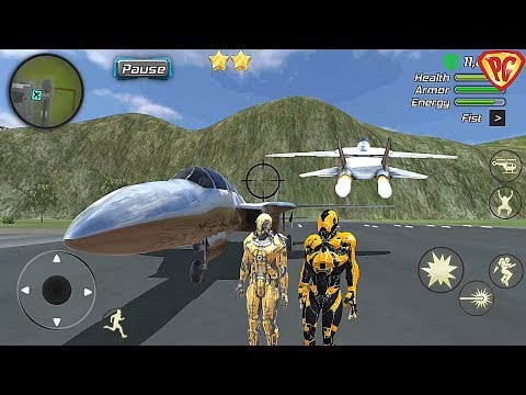 Super Crime Steel War Hero Iron Flying Mech Robot #57 Android GamePlay