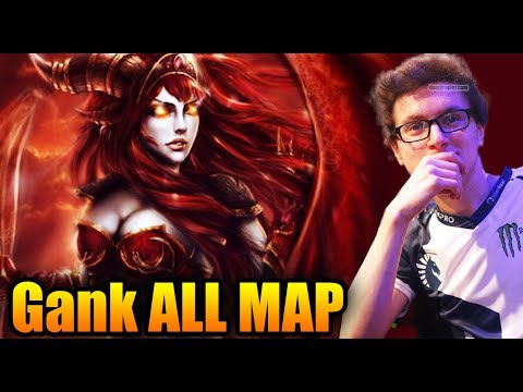 Miracle- [Queen of Pain] Focus On me, Let AM FREE FARM - Dota 2