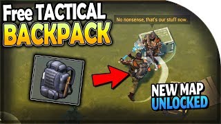 FREE TACTICAL BACKPACK! (NEW MAP UNLOCKED by WATCHTOWER 2 REPAIR) - Last Day on Earth Survival (F2P)