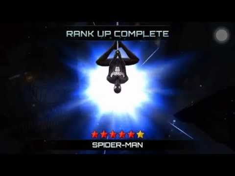 Marvel Future Fight - Spidey 6 Star Rank Up Finally