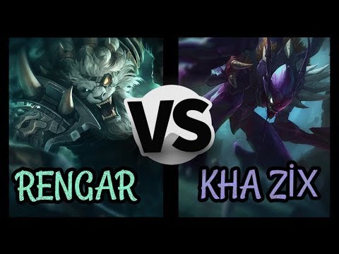 VADİNİN EN BÜYÜK KAPIŞMASI ! RENGAR VS KHA'ZİX - LEAGUE OF LEGENDS