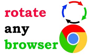 How to rotate any browser | google chrome rotate screen extension | rotate chrome screen windows 10