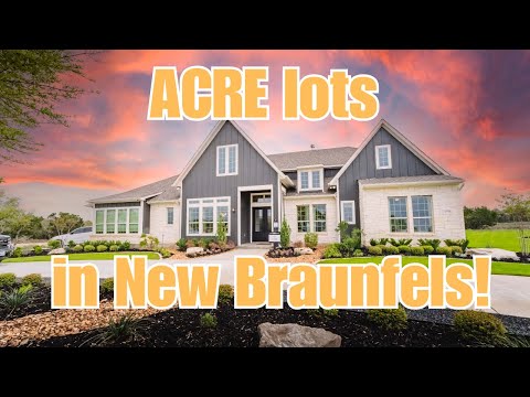 Waldsanger in New Braunfels: An Acre Lot Community Worth Knowing About