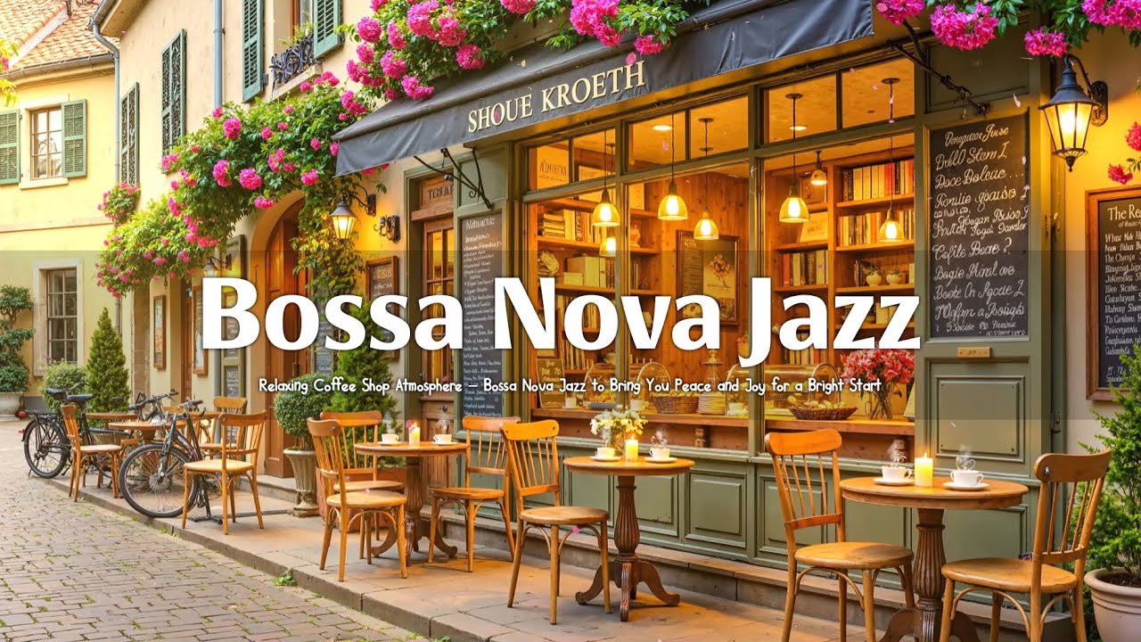 Relaxing Coffee Shop Atmosphere – Bossa Nova Jazz to Bring You Peace and Joy for a Bright Start