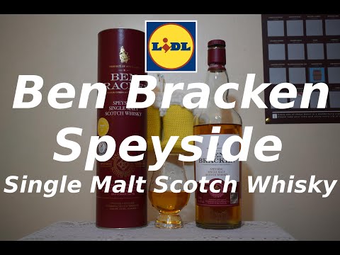 Lidl Ben Bracken Speyside Single Malt Scotch Whisky