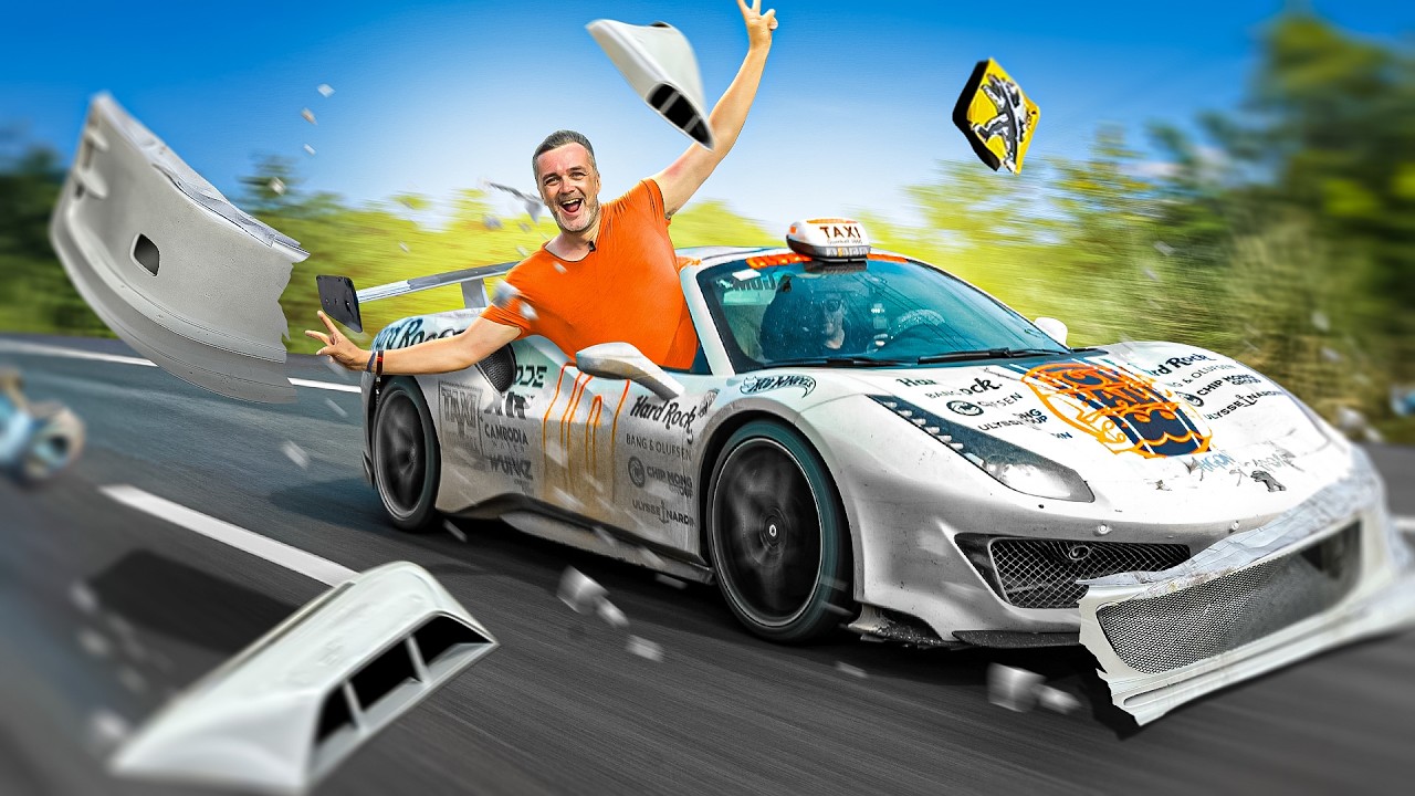 Ma Ferrari transformée en Peugeot se désintègre en plein rallye !