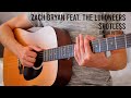 Zach Bryan - Spotless feat. The Lumineers EASY Guitar Tutorial With Chords / Lyrics