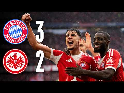 Kane & Pavlovic aus der Distanz zum Sieg! | FC Bayern - Eintracht Frankfurt 3:2 | Highlights