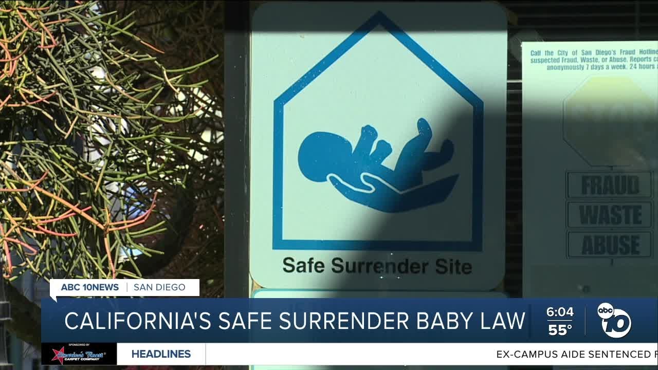 Infant found dead in Mission Bay highlights California's Safe Surrender Law options
