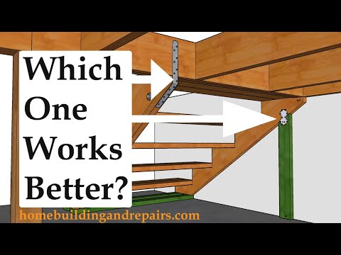 How To Make The "Almost Worst" Top Stair Stringer Connection Structurally Stronger
