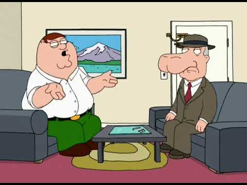 Family Guy - Peter Does Cocaine With Karl Malden