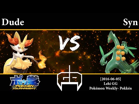 [2016-06-05] Pokkén - Dude (Braixen) vs Syn (Sceptile)