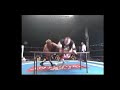 Toru Yano Togi Makabe Send Brother Ray Through Table