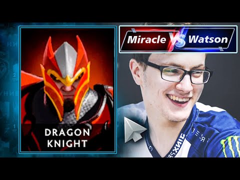 MIRACLE'S EZ GAME?! Crushes Rank 1 Watson with Dragon Knight !