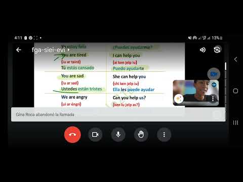 SEGUNDA CLASE PRIVADA DE INGLÉS POR GOOGLE MEET ✅️🇺🇸 #clases #english #nando21a