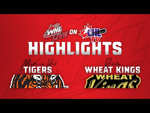 Medicine Hat Tigers at Brandon Wheat Kings 03/01 | WHL Highlights 2024-25