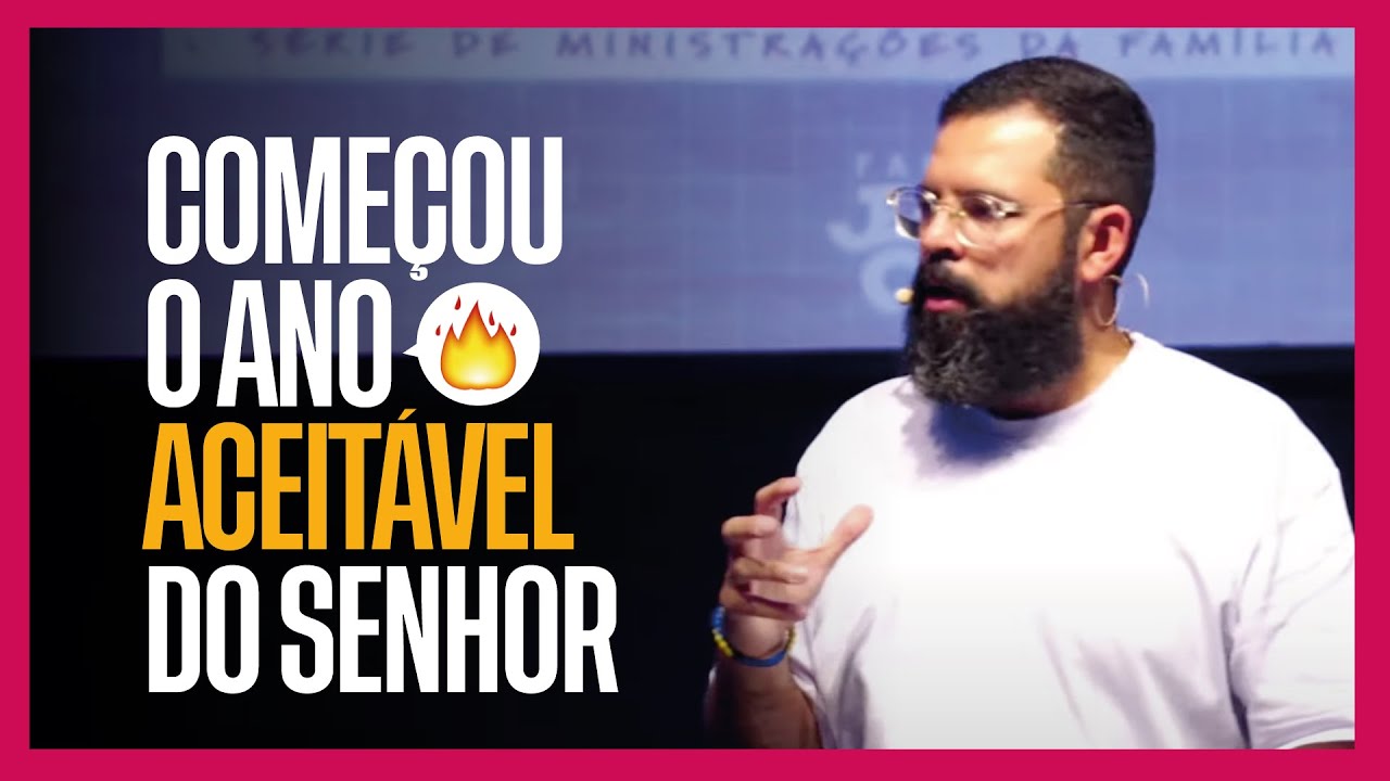 COMEÇOU O ANO ACEITÁVEL DO SENHOR - Douglas Gonçalves