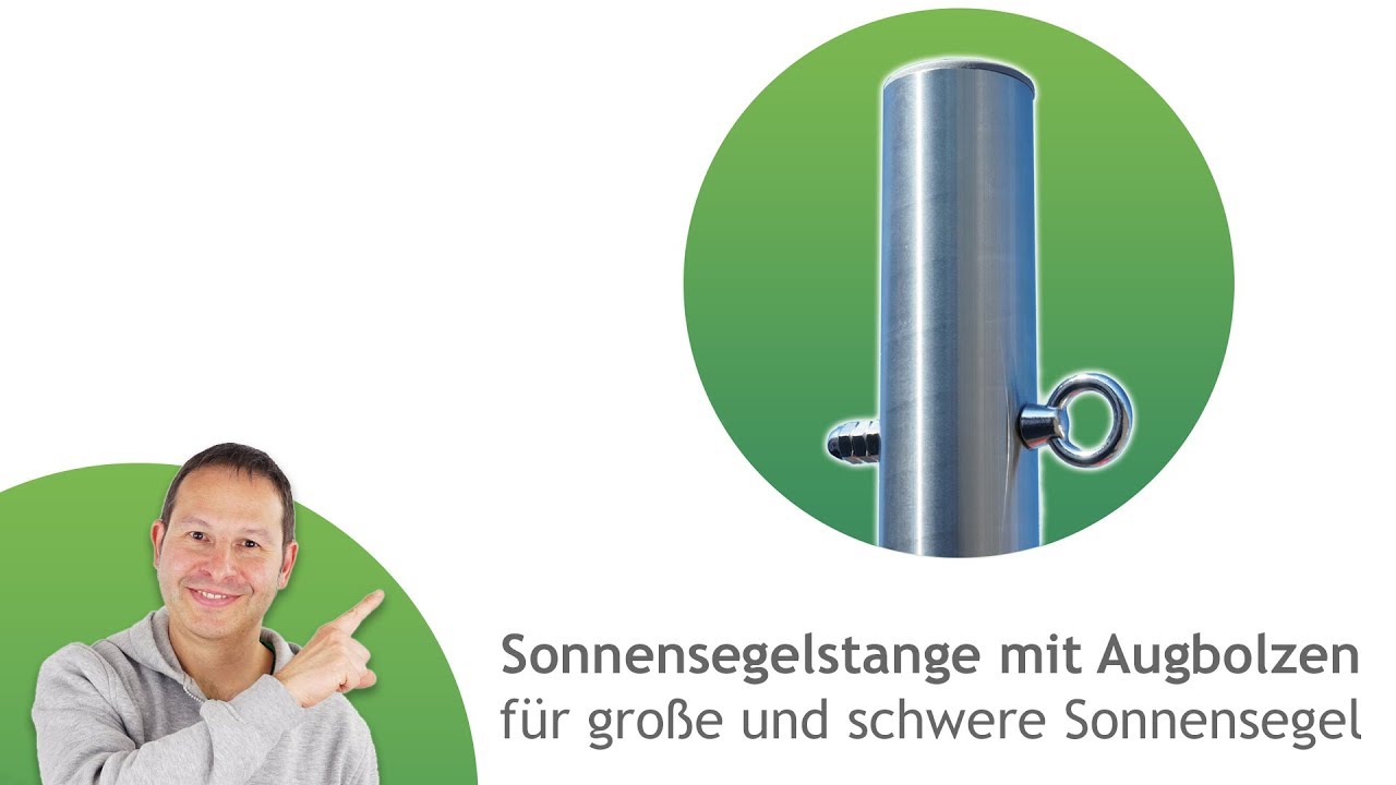 Gleitschiene mit Gleitschlitten für Sonnensegel online kaufen