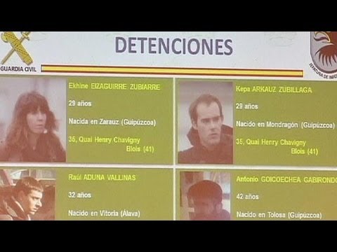Six ETA members arrested in France