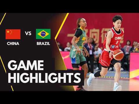 CHINA VS BRAZIL | Women’s Basketball Friendly Game | Mar 4, 2026