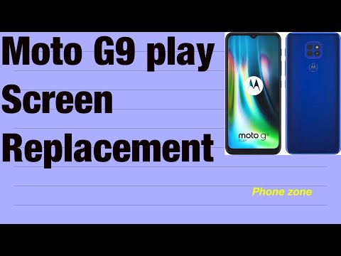 Motorola g9 play screen replacement.how to change screen on moto g 9 play