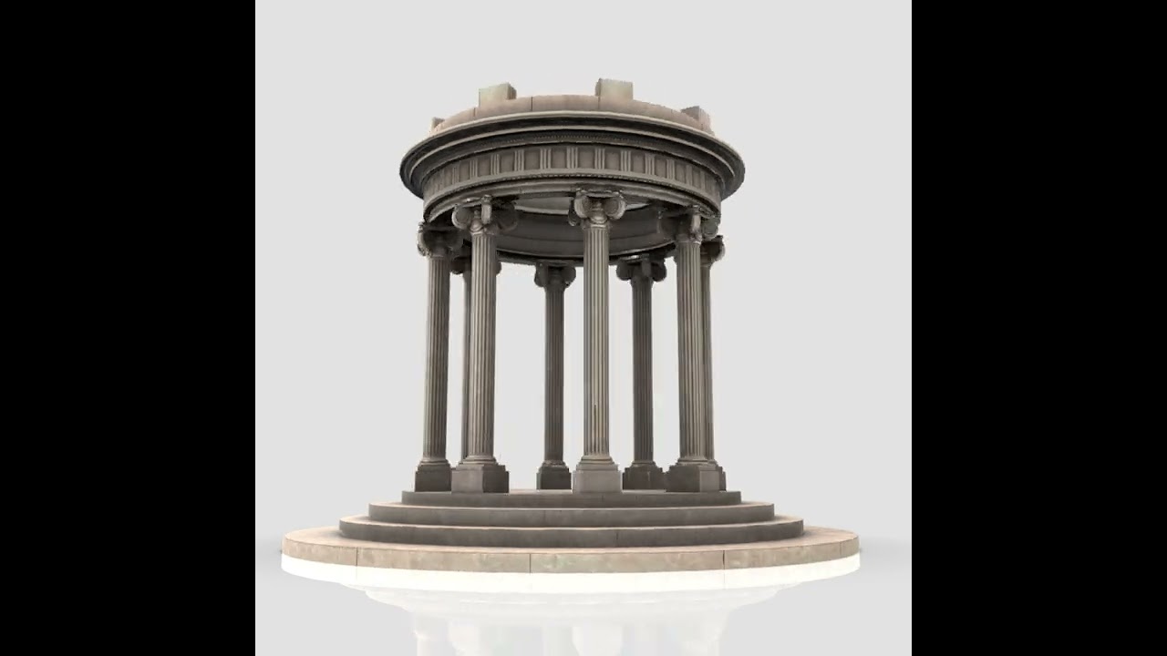 Garden Rotunda LP 3D Model