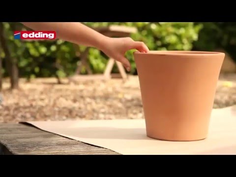 Terrakottatöpfe lackieren