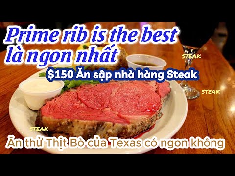 $ 150 Prime Rib é o melhor bife