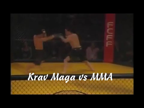 Krav Maga Used In MMA Match - Jon Hwang