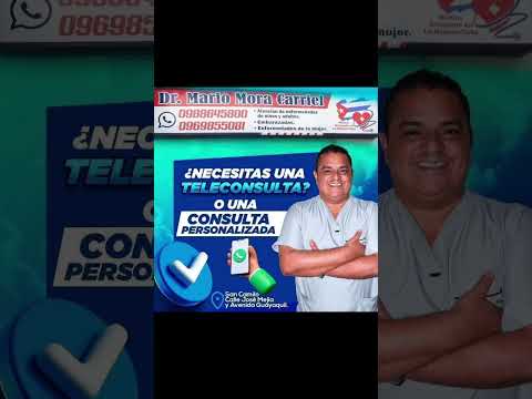 #DrMarioMoraCarriel #tuconsultorioenlinea #Quevedo #losrios #ecuador #covid19 #dengue #neumonia